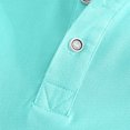 thumbnail image 6 of hoksml Men Golf Ball Uniform Solid Color Collared Polos Shirt Casual Loose Button Lapel Short Sleeve Top Summer Comfortable Business Shirts 2025 on Clearance, 6 of 9