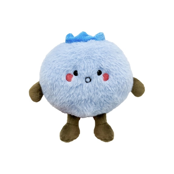 XIANXIAN 14CM Cute Blueberry Plush Pillow Kawaii Fruit Gifts Stuff Hugging Plushies Gift Soft Novelty Pillow Cushion Seat Decor for Gift Home Decor