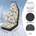 thumbnail image 7 of Uorisanigo 2-Pack Car Seat Covers, Universal Colorful Butterfly Auto Protectors for Front Seats, Comfy Automotive Seat Cushions For Cars, Car Interior Accessories, 7 of 7
