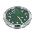 thumbnail image 2 of ZHIMAO Car Clock Luminous Automobiles Internal Stick-On Mini Digital For Dashboard Air Vent-On Clock Watch Small Luminous For Boat Bike Green, 2 of 9