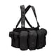 thumbnail image 1 of Chaleco de entrenamiento ligero y transpirable para juegos, para mujeres y hombres, de nailon 6D, para pesca. Negro, 1 of 9