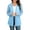 Light Blue, variant on Posijego Women's Chiffon Cardigans See Through Long Sleeve Open Front Cardigan Lightweight Summer Cardigans with Pockets