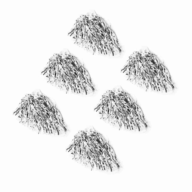 POMS POM POMSEADAS, Cheerleader De Mascotas 6pcs Accesorios De Baile POM Para Reuniones Deportivas, Estadio, Fiesta