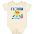 thumbnail image 3 of Inktastic Florida Time Summer Vacation Boys or Girls Baby Bodysuit, 3 of 5
