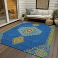 thumbnail image 6 of Addison Rugs Chantille Indoor/Outdoor Traditional Vintage Denim Washable Rectangle Rug, 3' x 5', 6 of 6