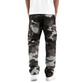 thumbnail image 4 of Resicozy Camo Cargo Pants for Men Casual Hiking Pants Joggers Athletic Trousers Cotton Loose Straight Sweatpants with Pockets Dark Gray XL, 4 of 4