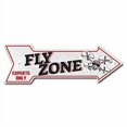 thumbnail image 2 of SignMission P-ARROW8-999863 8 x 24 in. Wide Fly Zone Arrow Sign, 2 of 4