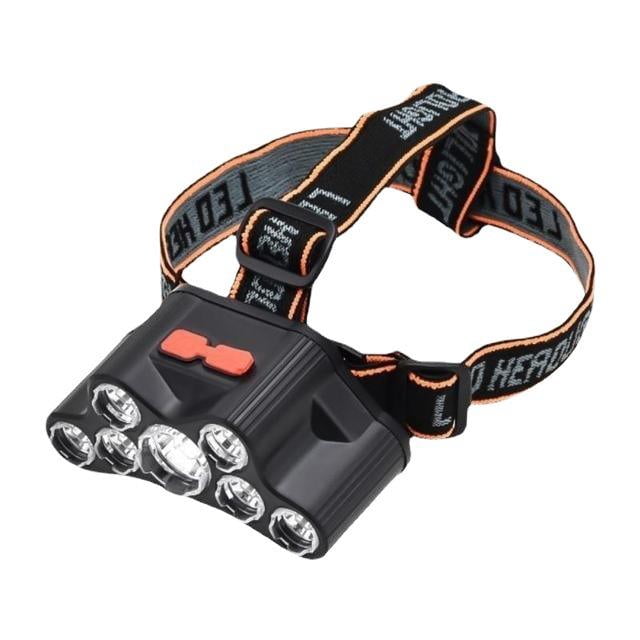 Lampara de Cabeza, Linterna Frontal Recargable y Impermeable, Adecuado para Cámping, Montañismo, Correr, Senderismo, Ciclismo,etc