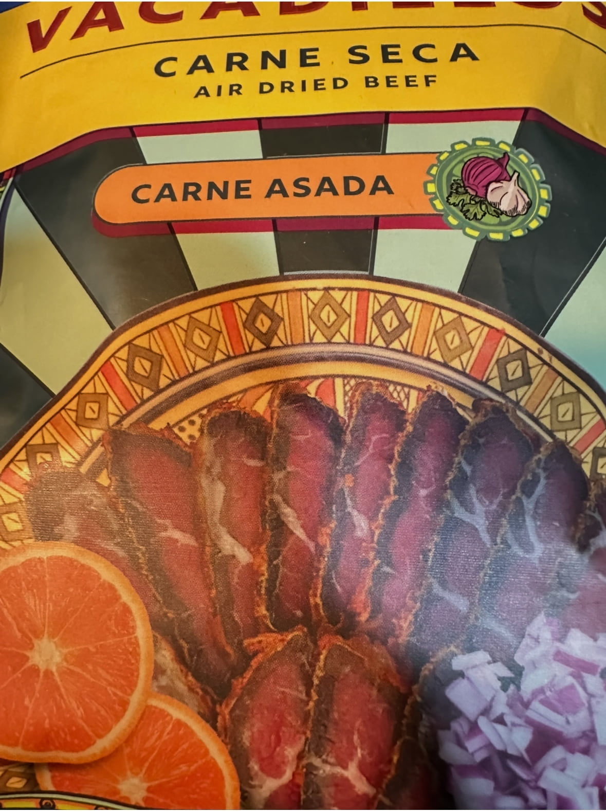 Vacadillos Carne Seca Carne Asada Air Dried Beef