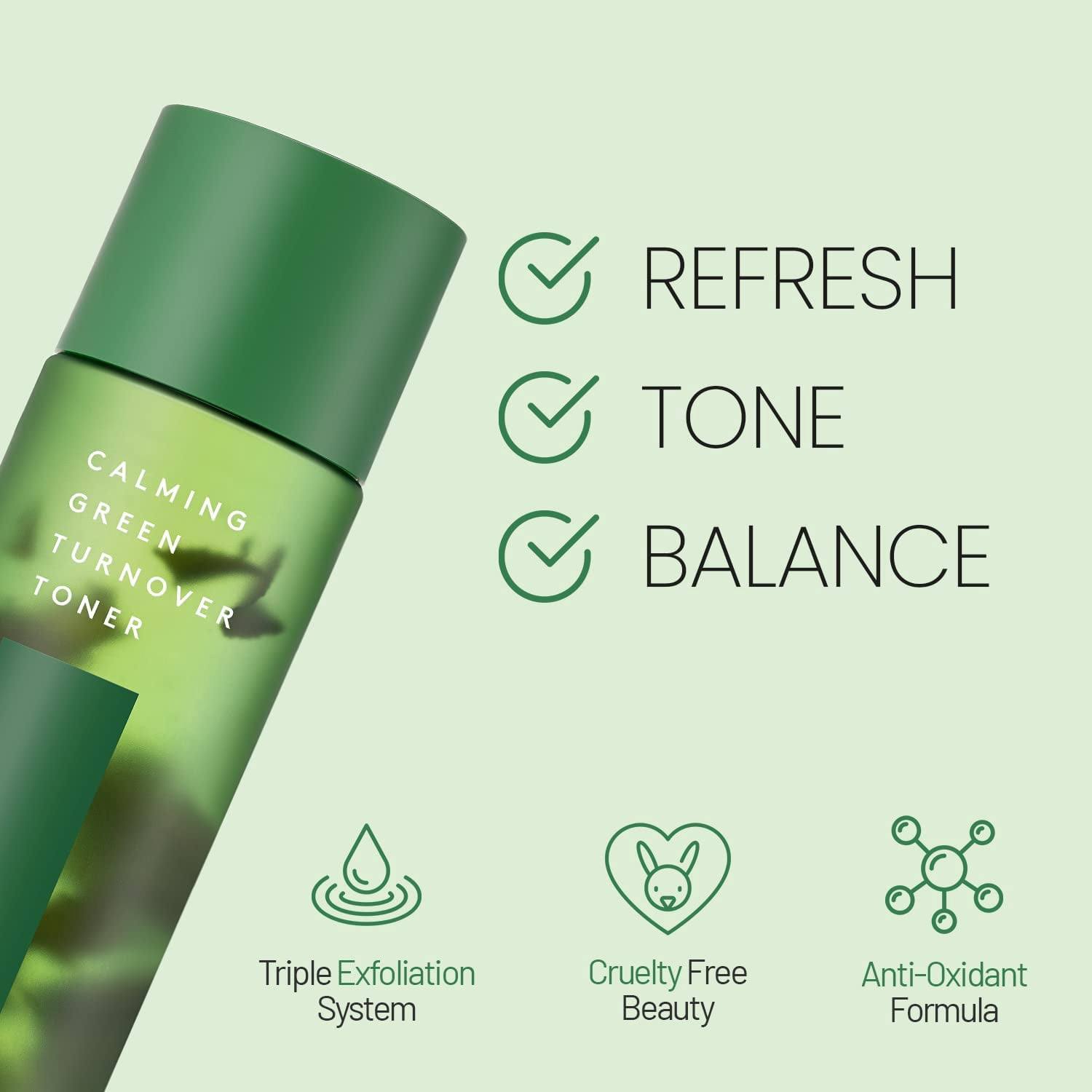 Lapalette Beauty - Calming Green Turnover Toner