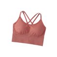 thumbnail image 1 of Qarigey Camiseta sin mangas con espalda cruzada elástica transpirable para el pecho Prendas para la parte del cuerpo Rojo Qarigey AP017241-03, 1 of 6