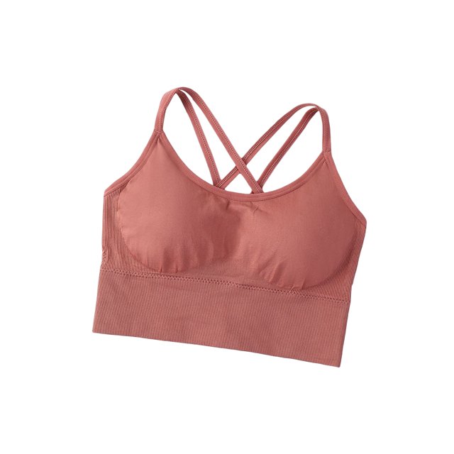 Qarigey Camiseta sin mangas con espalda cruzada elástica transpirable para el pecho Prendas para la parte del cuerpo Rojo Qarigey AP017241-03