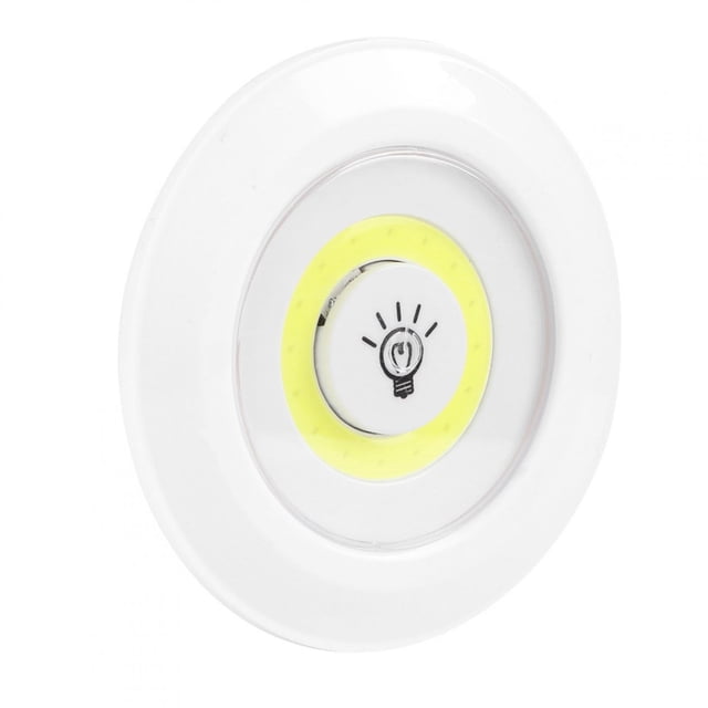 3.5X3.5X0.8In Super-Bright Led Bulbs Adjustment Remote Control Night Light, Under Cabinet Light, Closet Hallway Cabinet For Kitchen Corridor