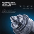 thumbnail image 4 of 1/2pcs Gravity Electric Salt And Pepper Grinder Set, Battery Powered LED Light One HandAutomatic Operation, 4 of 7