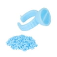thumbnail image 4 of 100 Pcs Anneaux de Colle pour Fleurs Jetables Extensions de Cils Tasses de Colle Support de Fournitures pour Extensions de Cils, 4 of 7