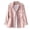 Pink, variant on Trench Coat Women Winter Jackets for Women Women's Long Sleeves Stylish Solid Color Windbreaker Fashionable Waistband Zipper Round Casual Outwear