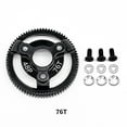 thumbnail image 2 of Steel Gear 2WD Spur Drag Parts 90T 83T Toy Replacement 86T Slash Repairing Replacement for TRAXXAS 2WD F 150 SVT RAPTOR 58064 2 76T, 2 of 7