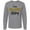 Athletic Heather, variant on Inktastic I Am Black History Long Sleeve T-Shirt
