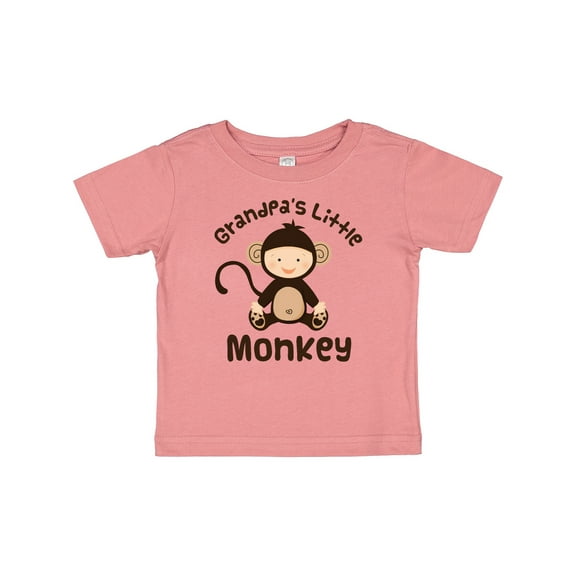 Inktastic Grandpas Little Monkey Boys or Girls Baby T-Shirt