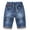 Blue, variant on Boys Shorts Classic Wide Leg Denim Shorts with Pocket Boys Basketball Shorts 9-10 Years