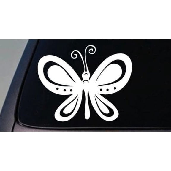 Butterfly sticker decal cute laptop sticker 5"