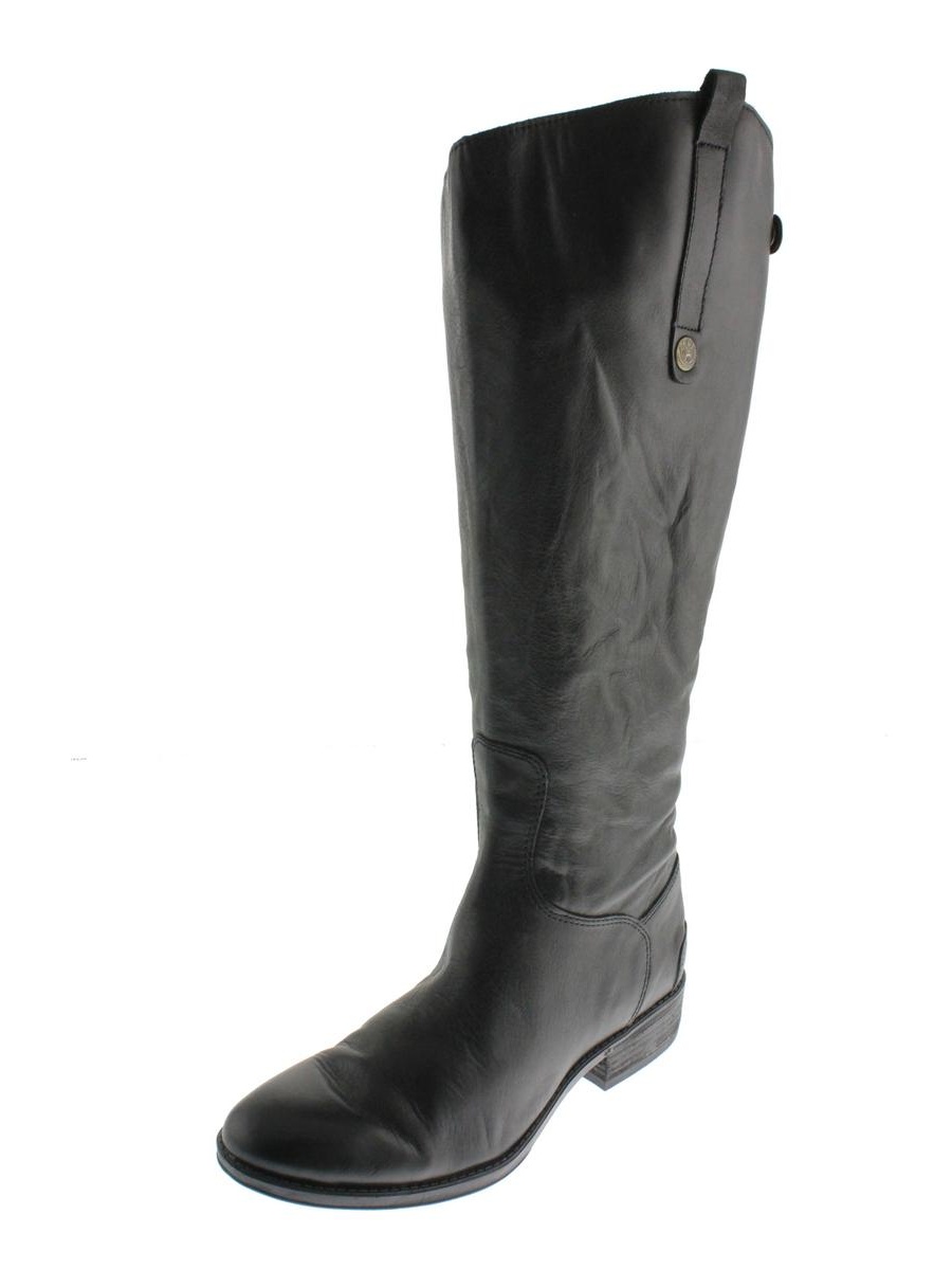 penny2 wide calf leather riding boot