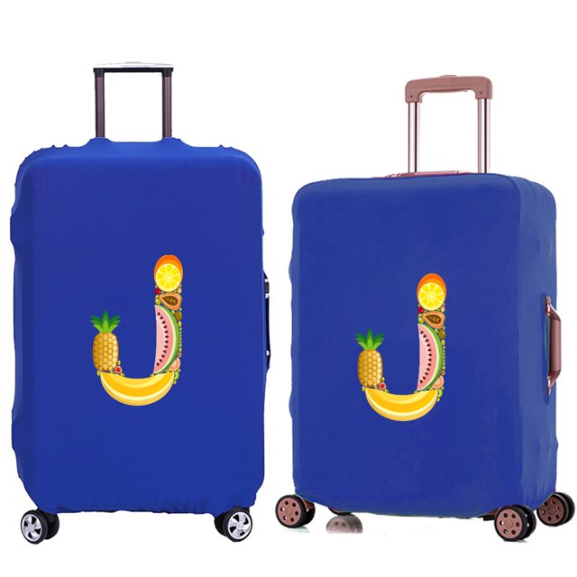 Suitcase Protective Cover Trolley Travel Suitcase Elastic Dustroof Cover Apply To 18-28 Inch Luggage Fruit Series Pattern 8fruit J M