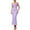 Purple, variant on Off the Shoulder Maxi Dress for Women Corset Ruched Bodycon Formal Wedding Guest Dresses Yellow M