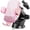 Pink, variant on Black Wireless Car Phone Holder 15W Auto Clamping Charging Mount