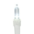 thumbnail image 4 of Northlight 50-Count Pure White LED Mini Christmas Lights, 16.25 ft White Wire, 4 of 6
