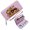 Purple, variant on GEEAD Slim Zippered Purse with Wrist Strap Large Capacity Wallet for Women Autumn Harvest Tractor Pumpkin Patch Daily Commute Essential Includes Wrist Strap
