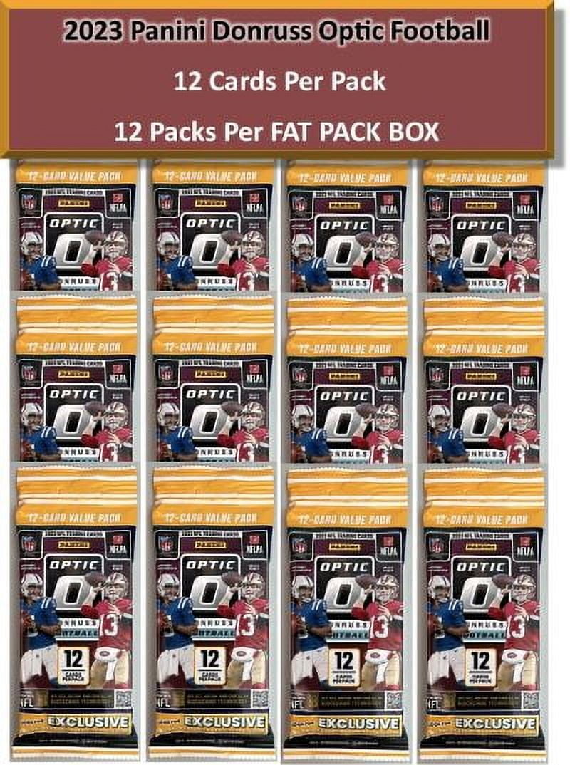 2023 Panini Donruss Optic Football Fat Pack Box