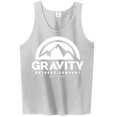 thumbnail image 1 of Camiseta sin mangas Gravity Outdoor Co. Logo blanco Gray Sport XL, 1 of 1