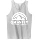 thumbnail image 1 of Top sin mangas al aire libre de Gravity Outdoor Co. Ultra Cotton - Logo blanco - Gray Sport - M Gravity Outdoor Co. Camiseta sin mangas, 1 of 1