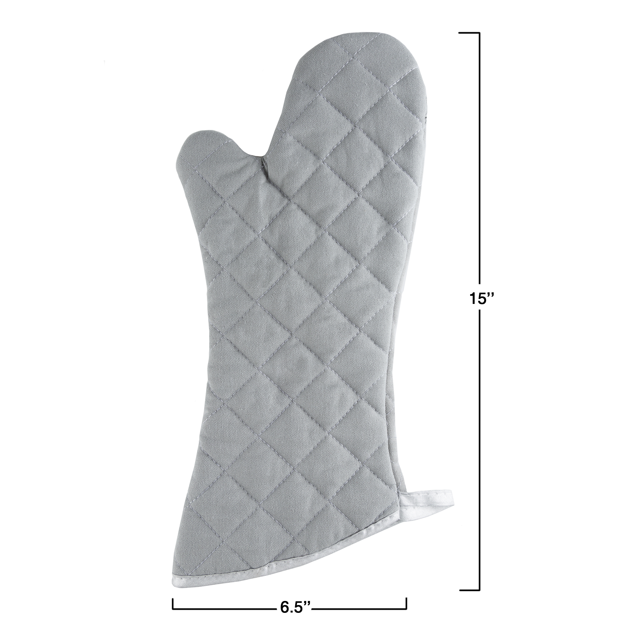 Oven Mitts Set Of 2 Oversized Quilted Mittens Flame And Heat Resistant By Somerset Home 7983