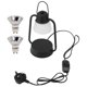 thumbnail image 1 of Aromatherapy Melting Wax Lamp Dimmable Night Light Table Candle Lamp 110‑220V Lamp Holder Voltage UK Plug, 1 of 5
