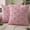 Pink, variant on Easter Bunny Embroidered Pillow Cover 18X18 Inch, Bunny With Ear Design Decorative Throw Pillow, Easter Decor For Home Spring, 1 Count No Insert