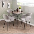 thumbnail image 3 of Margarite Mid-Century Modern Chair by LumiSource, 3 of 8