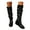 Black, variant on Women's Slouchy Knee High Boots Hidden Wedge Heel Pull on Western Cowboy Cowgirl Tall Boot
