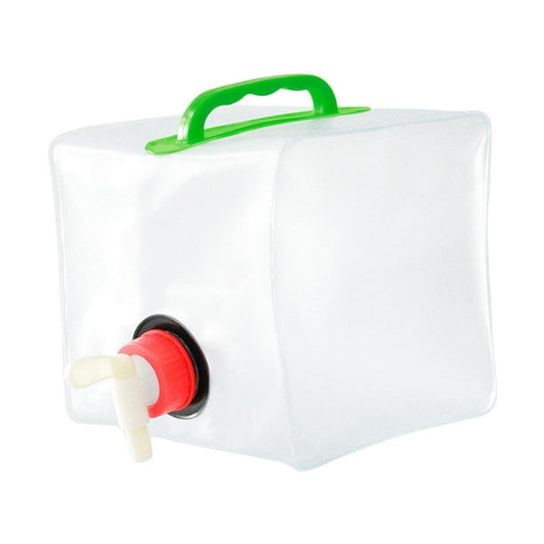 Bolsa contenedora de agua Jarra para almacenar agua Cubo de agua Portador de botellas de agua potable 5L 165x165x165cm