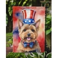 thumbnail image 3 of Norwich Terrier Patriotic Garden Flag 11.25 in x 15.5 in, 3 of 5
