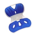 thumbnail image 1 of Lower Back Support Chair Posture Corrector for Floor Seat correction seat pads back Kids Learning Blue, 1 of 9