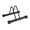 Black, variant on Weloille Bicycle Floor Type Adjustable Parking Rack Stand - for 1 Bike - Mountain MTB & Road Bike Indoor Garage Storage