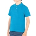 thumbnail image 4 of Playera Polo para Niño 100% Algodón Marca Optima – Turquesa, 4 of 5