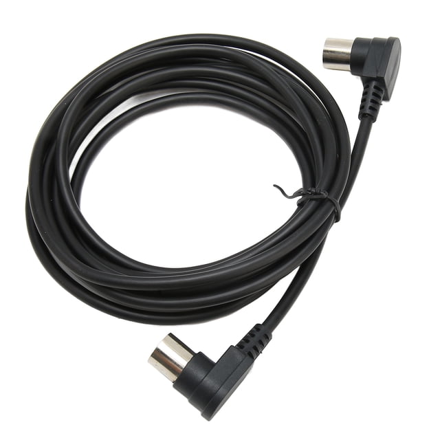 Cable Din de 5 Pines Midi de 90 Grados, Cable de audio Midi Macho A Macho Din de Ángulo Recto de 5 Pinos para Mizclador de Música, Midi Midi