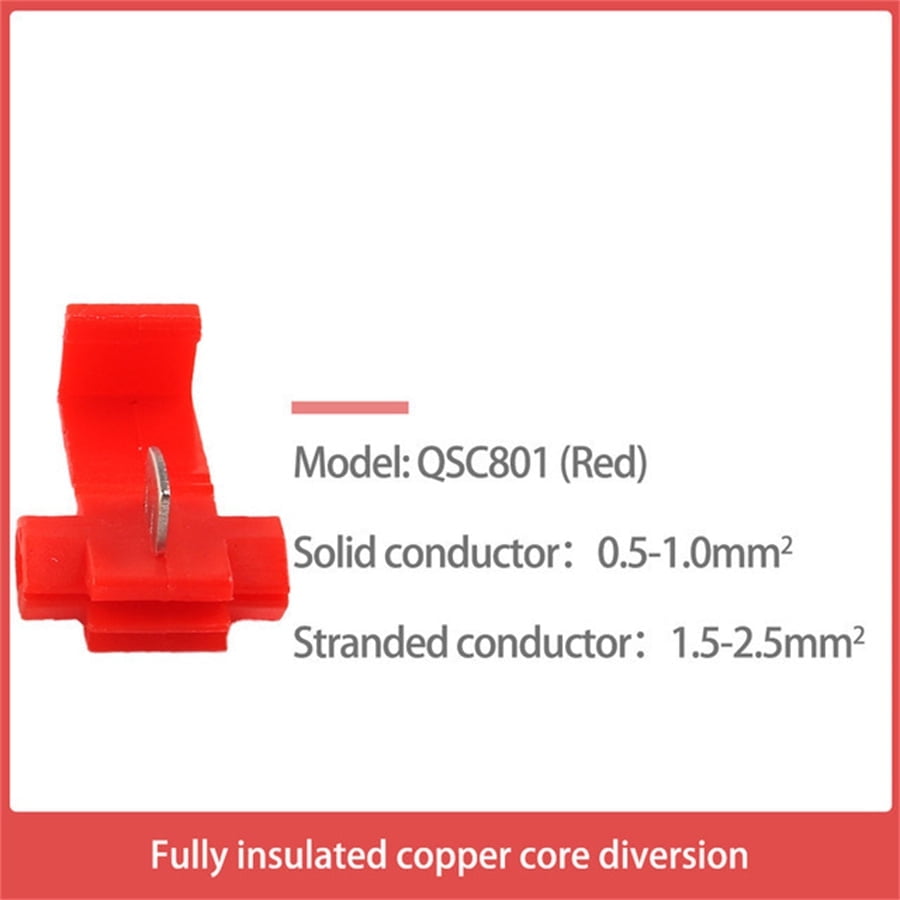 Red Wire Connector 100 Piece