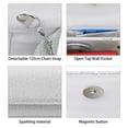 thumbnail image 5 of LOUEBICA Clutch Purses for Women, Evening Bag with Detachable Chain Ladies Sparkling Party Handbag Wedding Bags, 5 of 7