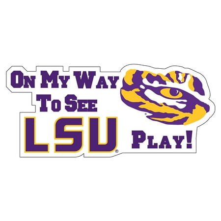 

LSU Magnet (ON MY WAY TO SEE LSU (16 ) 16 in)