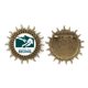 thumbnail image 1 of Beijing Great Wall City Travel Pin de gancho de metal vintage con forma de sol Unbranded M, 1 of 3