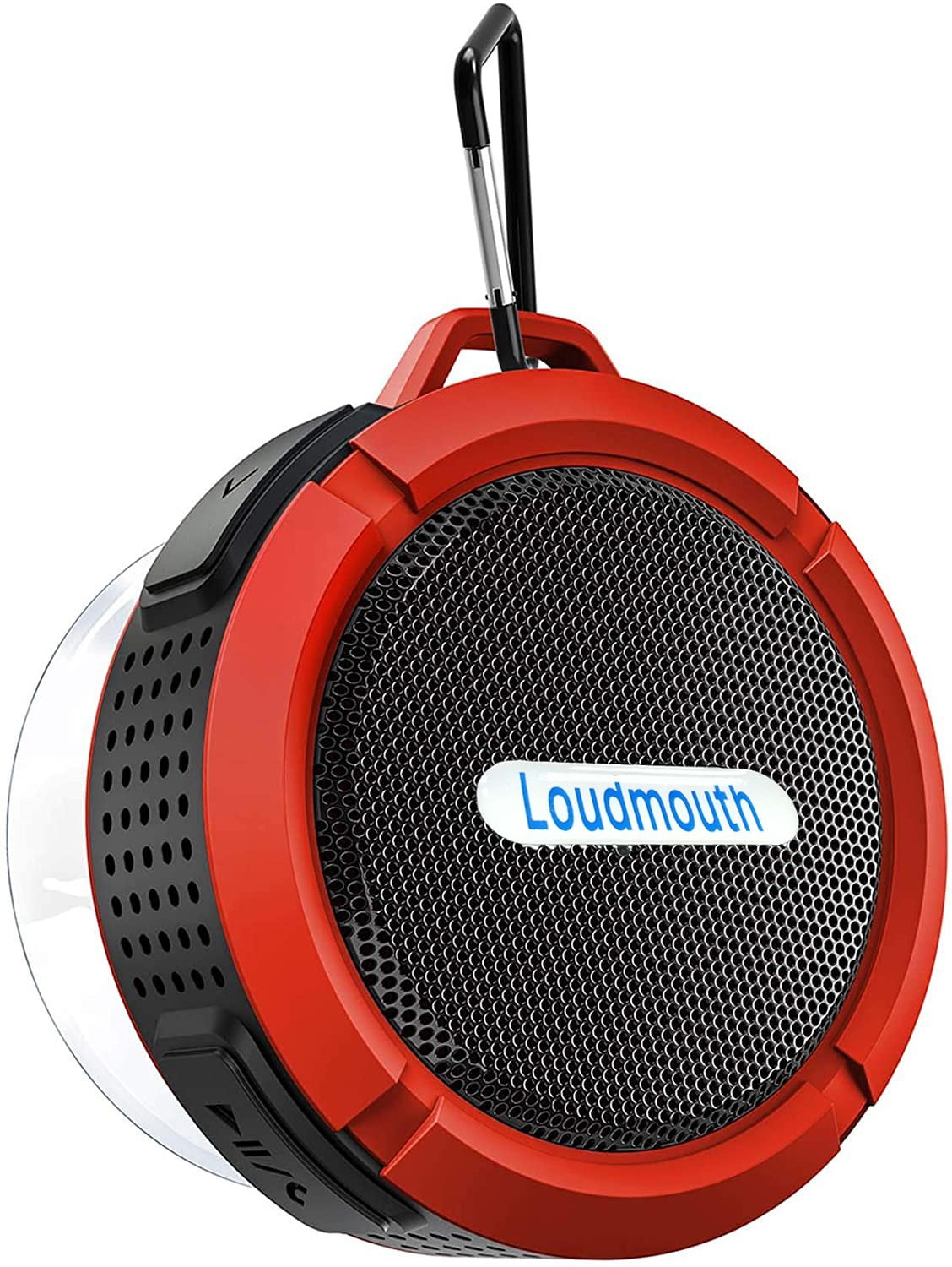 LOUDMOUTH Waterproof Shower Bluetooth Speaker, Portable Wireless